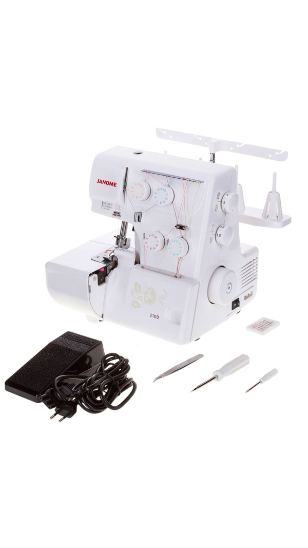 Оверлок Janome 210d