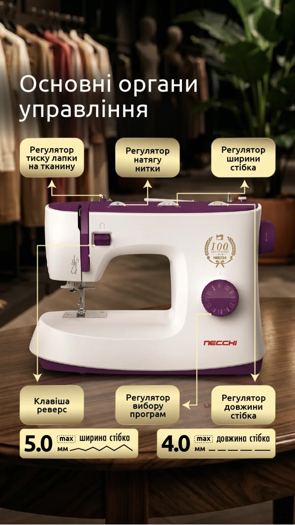 Уценка! Швейная машина Necchi K132A