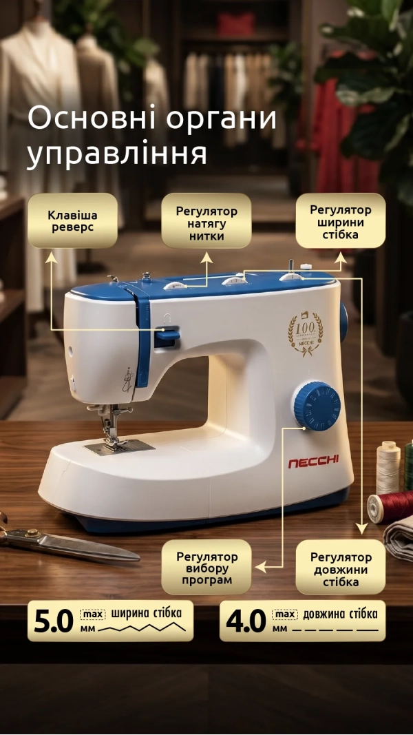 Швейная машина Necchi K432A