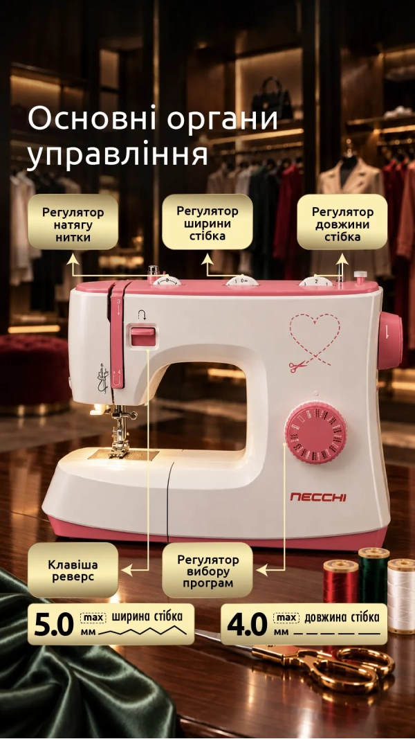 Швейна машина Necchi K432D