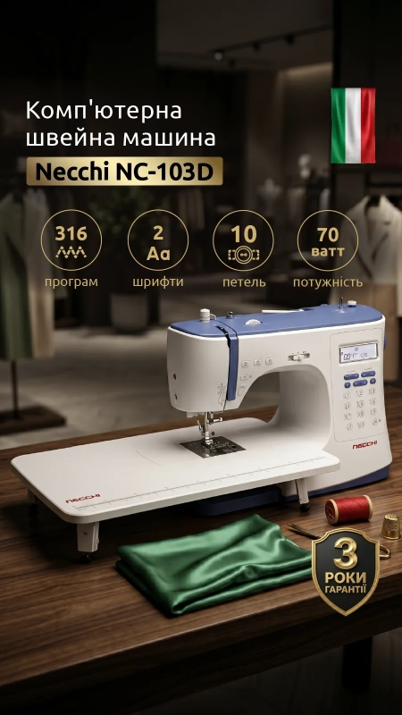 Швейная машина Necchi NC-103D