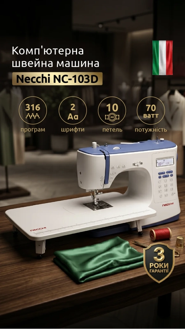 Швейная машина Necchi NC-103D