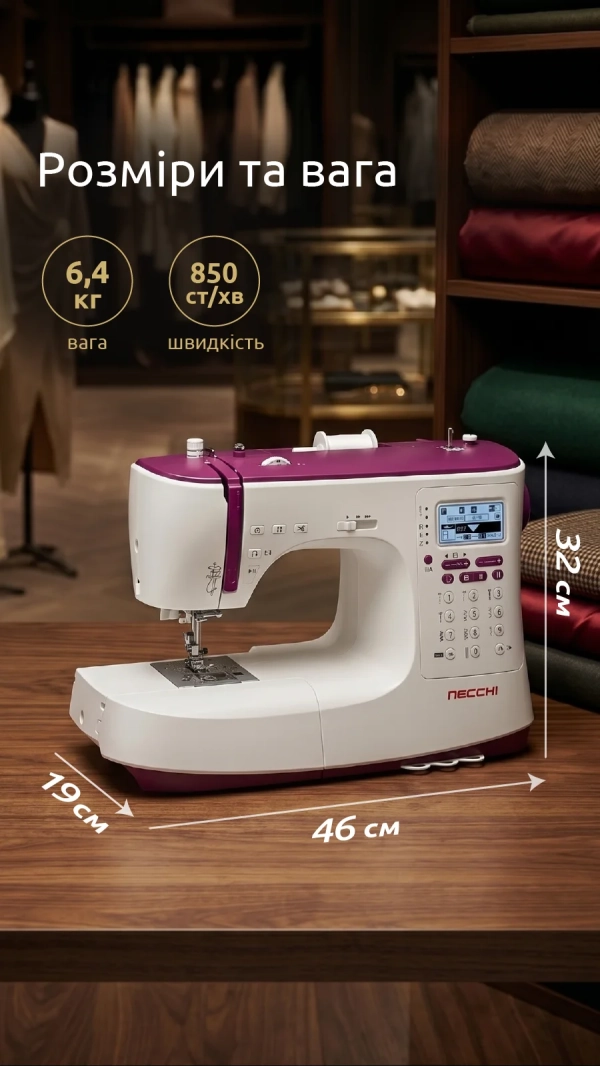 Швейная машина Necchi NC-204D