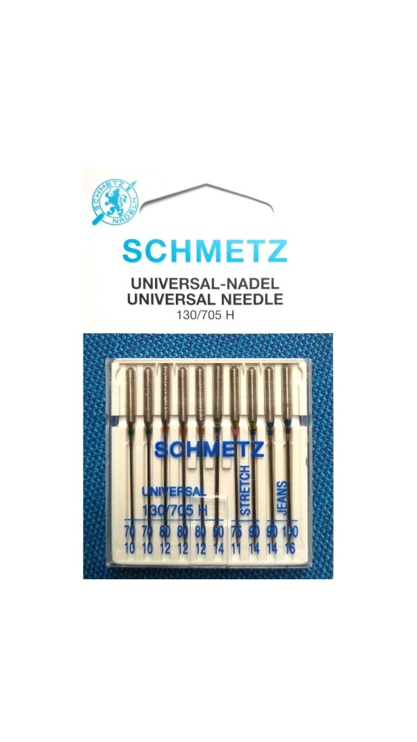 Иглы ассорти Schmetz Combi Box XVS №70-100 Max
