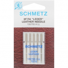 Голки для шкіри Schmetz Leather №70 фото