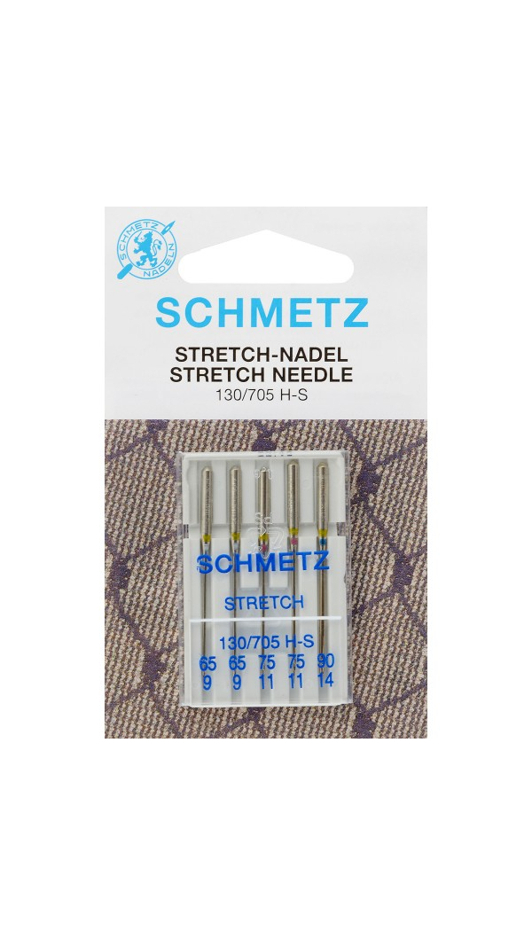 Иглы для трикотажа Schmetz Stretch №65-90