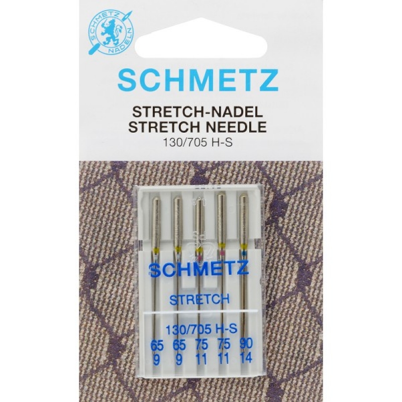 Иглы для трикотажа Schmetz Stretch №65-90