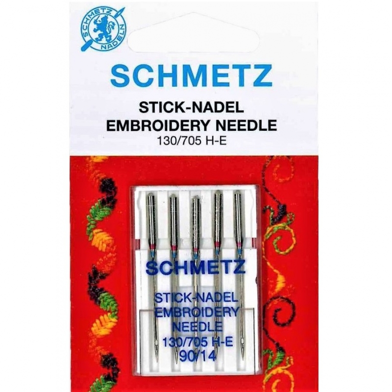 Голки для вишивання Schmetz Embroidery №90