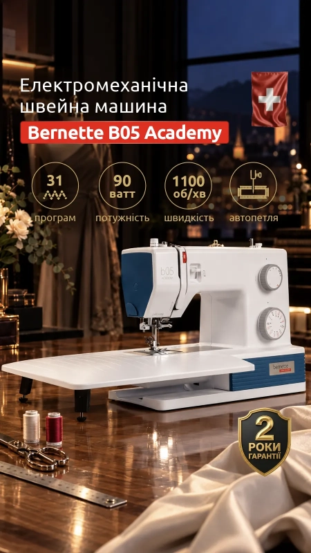 Швейная машина Bernette B05 Academy