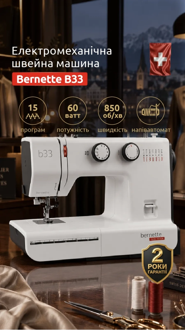 Швейная машина Bernette B33