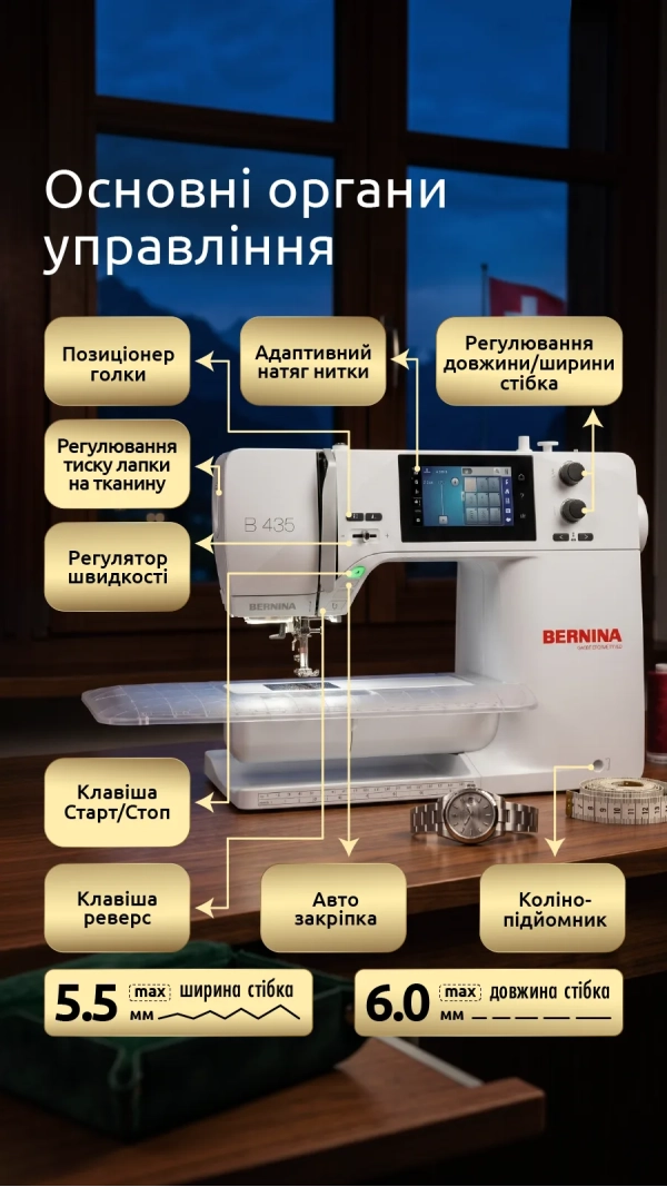 Швейная машина Bernina B 435