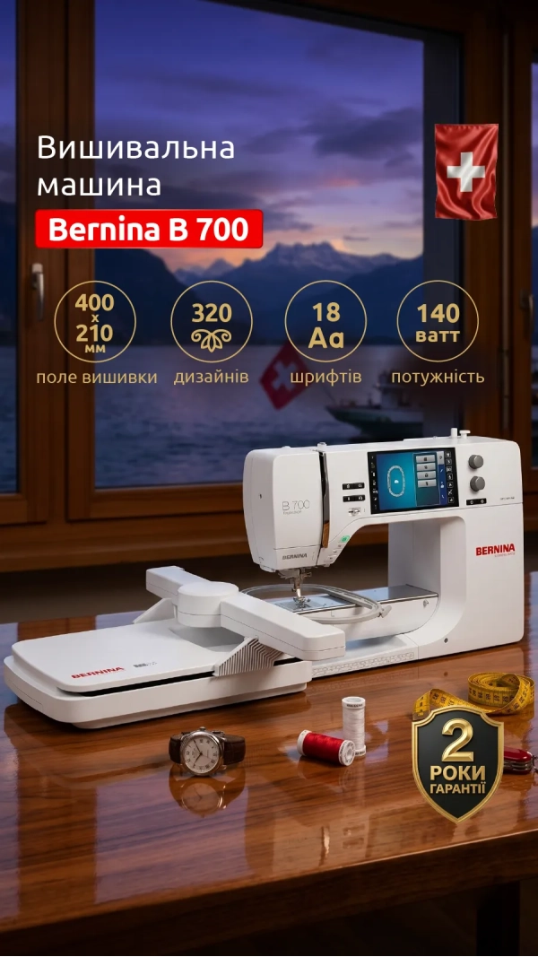 Вышивальная машина Bernina B700