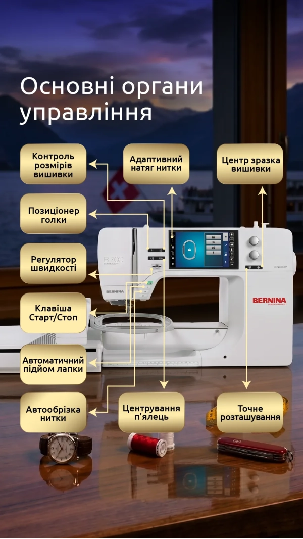 Вышивальная машина Bernina B700