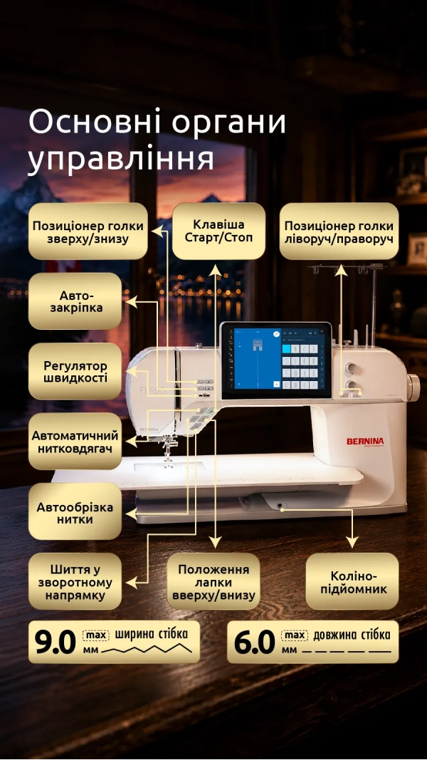 Швейно-вышивальная машина Bernina B 990