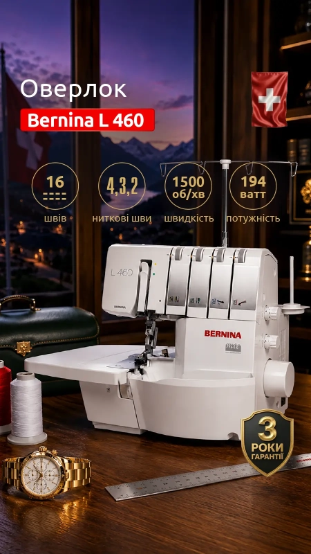 Оверлок Bernina L 460
