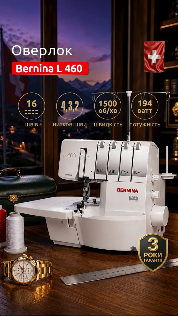 Оверлок Bernina L 460