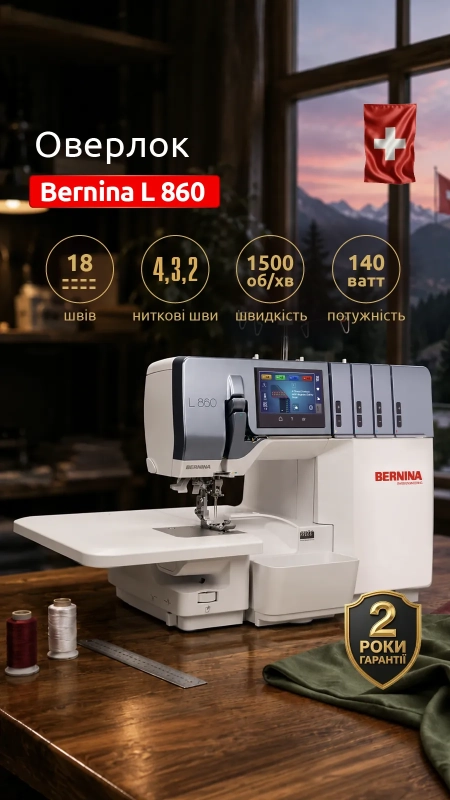 Оверлок Bernina L 860
