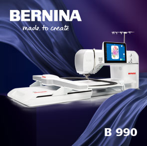 Швейно-вышивальная машина Bernina 990 - магия шитья, квилтинга и вышивки