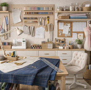 Как обустроить свою портновскую мастерскую