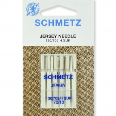 Голки для джерсі та в'язаних виробів Schmetz Jersey №70 фото