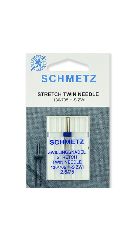 Двойная игла Schmetz Twin Stretch №75/2,5