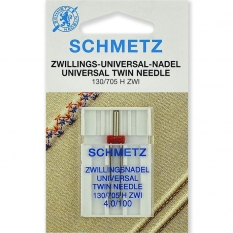 Подвійна голка Schmetz Twin Universal №100/4.0 фото