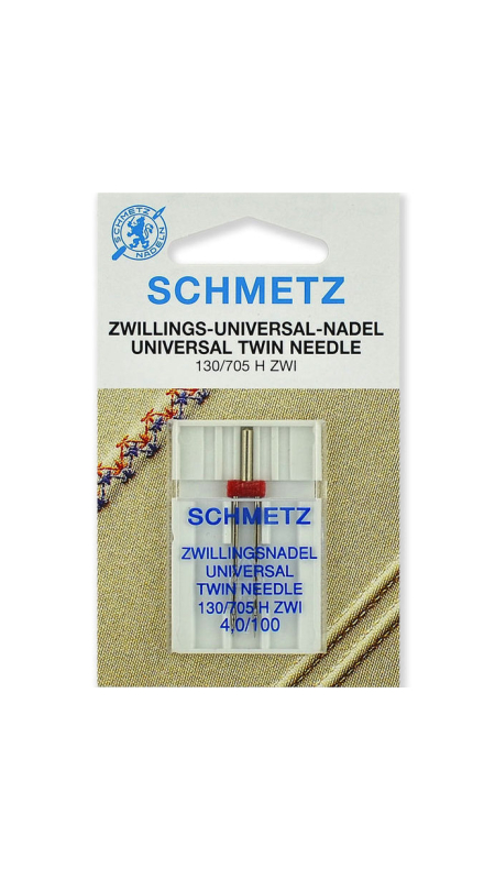 Подвійна голка Schmetz Twin Universal №100/4.0