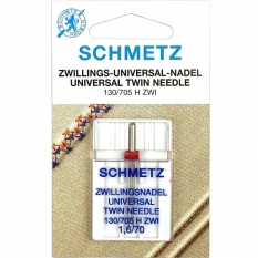 Подвійна голка Schmetz Twin Universal №70/1,6 фото
