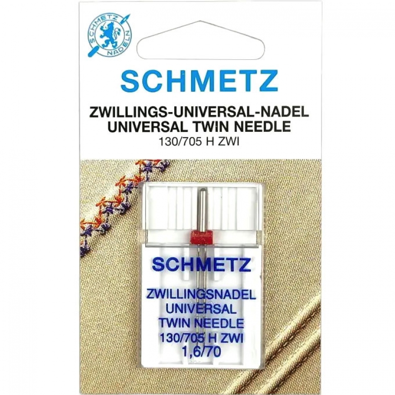 Подвійна голка Schmetz Twin Universal №70/1,6