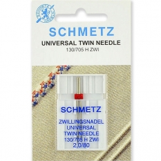 Подвійна голка Schmetz Twin Universal №80/2 фото