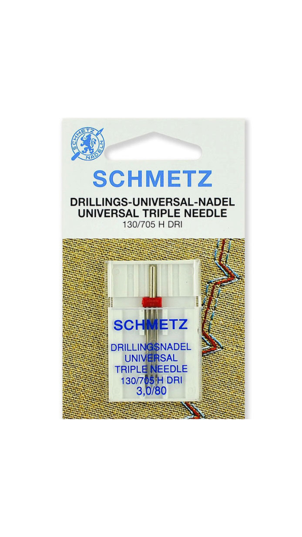 Игла тройная универсальная Schmetz Triple Universal №80/3.0