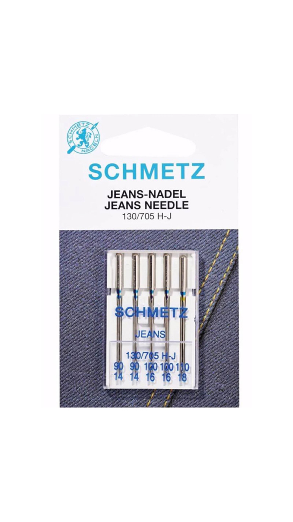 Иглы для джинса Schmetz Jeans №90-110