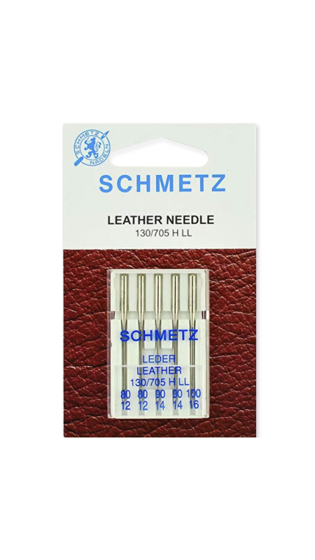 Иглы для кожи ассорти Schmetz Leather №80-100