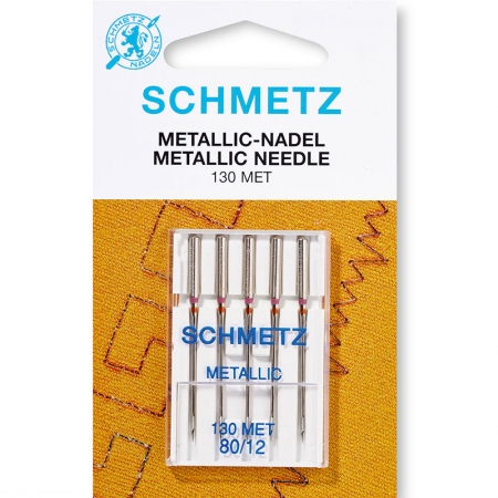 Иглы металлик Schmetz Metallic №80