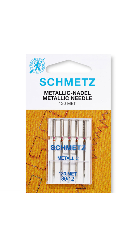 Голки металік Schmetz Metallic №80