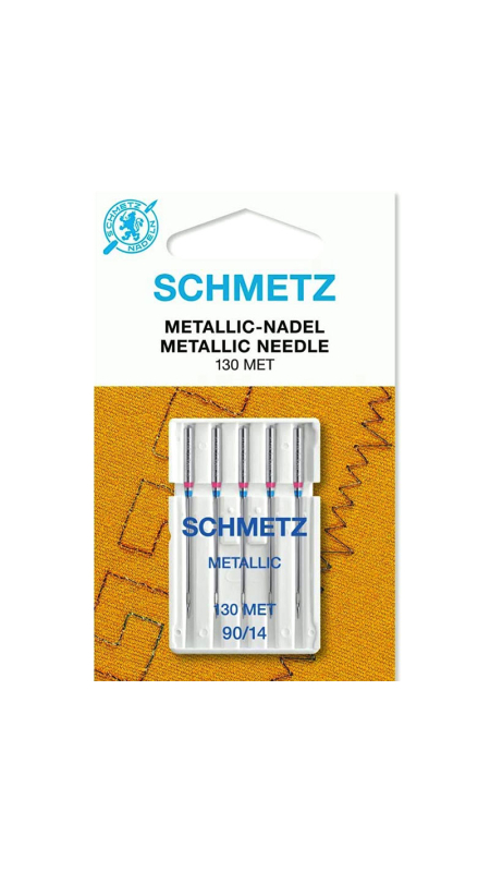 Иглы вышивальные Schmetz Metallic №90