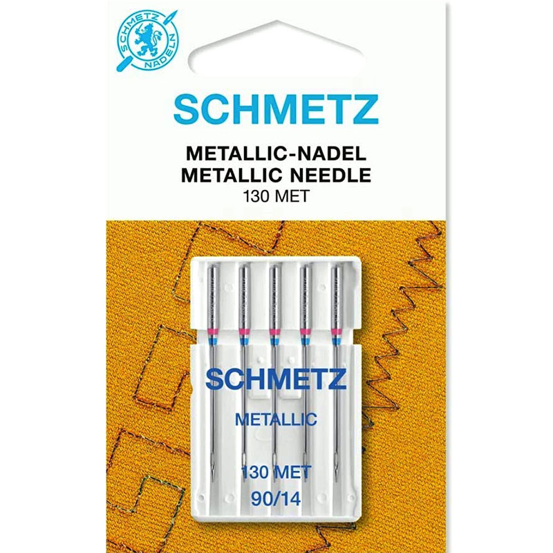 Голки для вишивання Schmetz Metallic №90