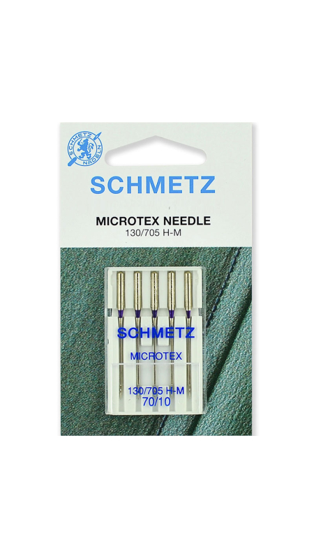 Голки для мікротекстиля Schmetz Microtex №70