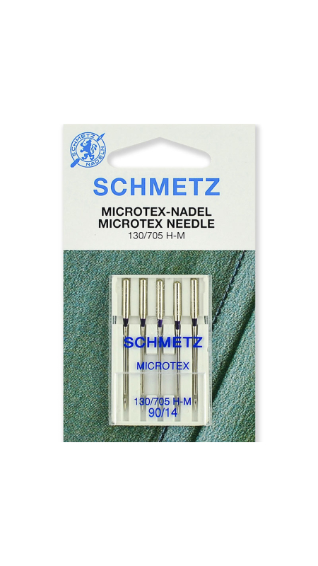 Голки для мікротекстиля Schmetz Microtex №90