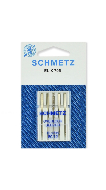 Иглы для оверлока Schmetz Overlock №80