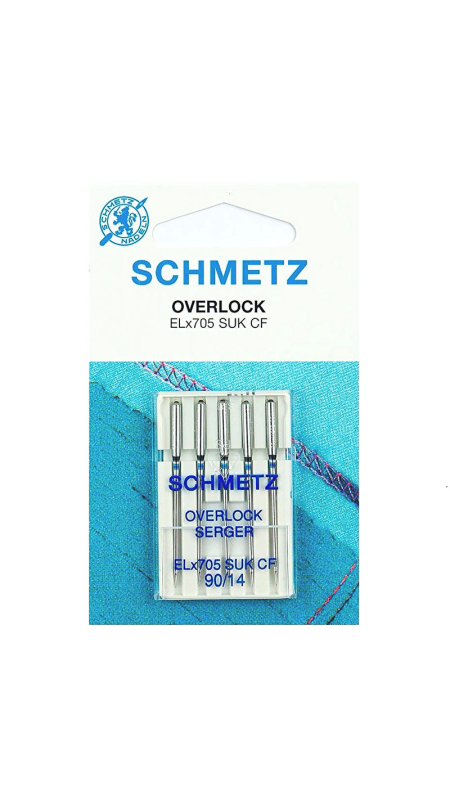Иглы для оверлока Schmetz Overlock №90