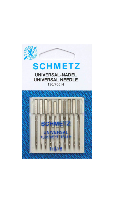 Иглы универсальные Schmetz Universal №110 Max, 10 штук