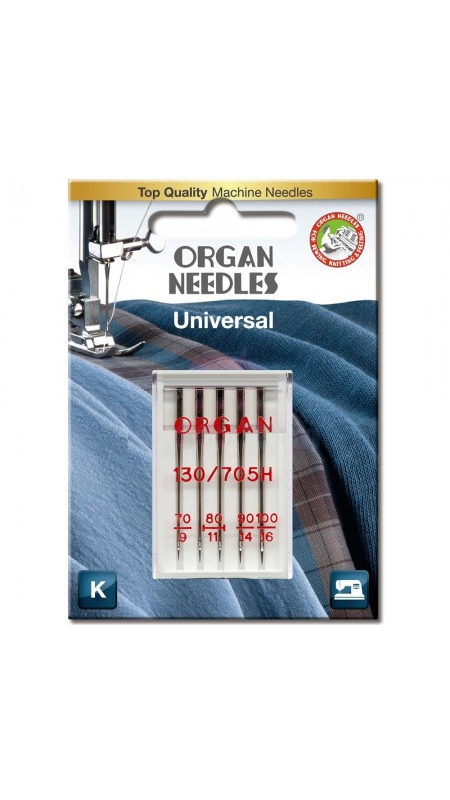 Голки універсальні Organ Universal №70-100