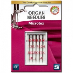 Иглы для микротекстиля Organ Microtex 60-70 фото