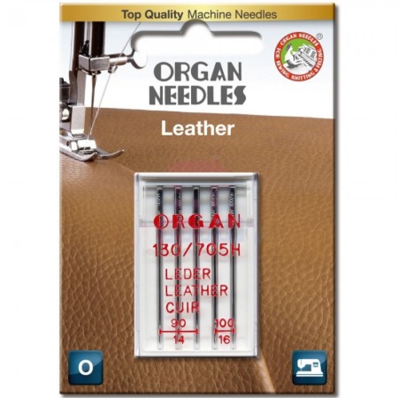 Иглы для кожи Organ Leather 90-100