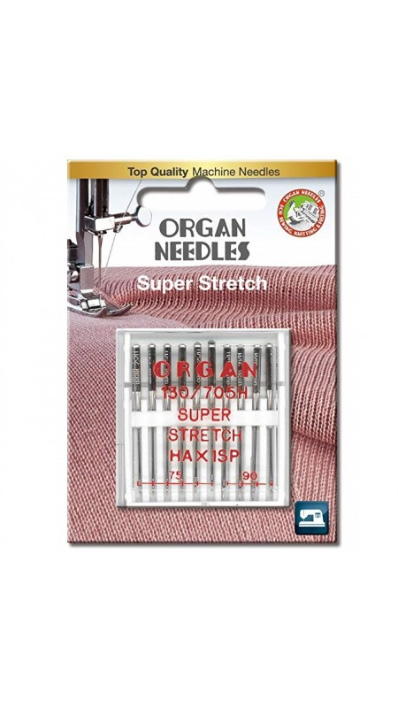 Иглы для стрейча Organ Super Stretch 75-90 10 штук