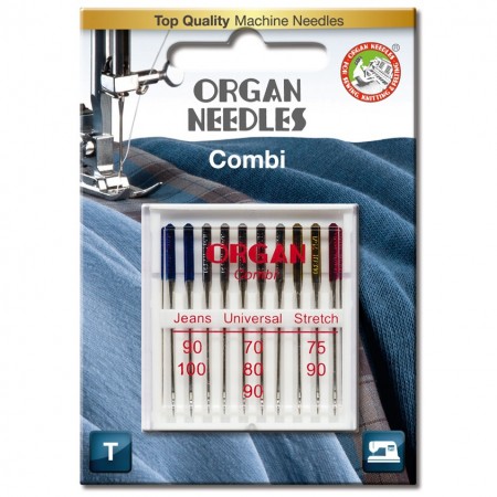 Иглы комбинированные Organ Combi-Box 10 штук