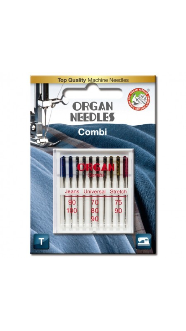 Иглы комбинированные Organ Combi-Box 10 штук