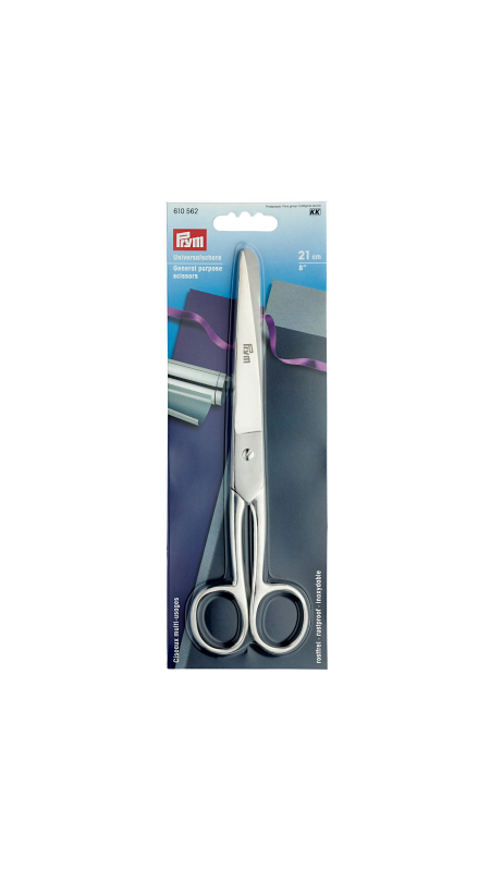 Ножницы цельностальные 21 см Prym 610562