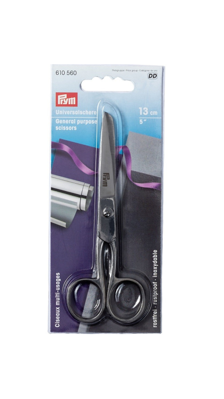 Ножницы цельностальные 13 см Prym 610560